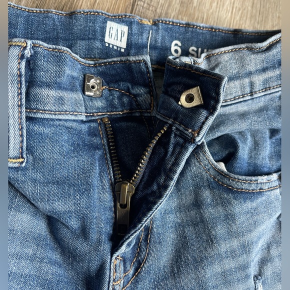 Gap distressed little kid skinny jeans - Picture 6 of 7